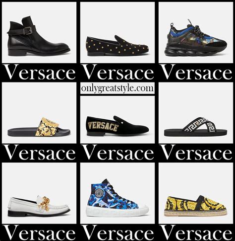 versace collection white shoe|versace new shoes 2021.